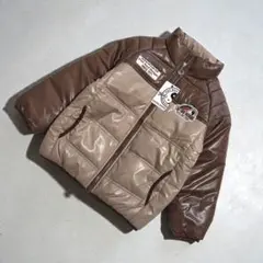 特価✨キッズコート 130cm 中綿コート ブラウン ベージュ 新品タグ付き