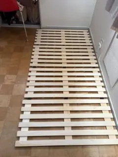 ニトリ　折りたたみ式すのこベッド シングルサイズ