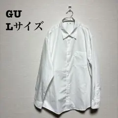 【GU】メンズ シンプル 長袖シャツ Lサイズのサムネイル
