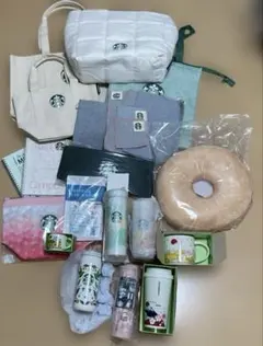 新品未使用　スターバックス　福袋他まとめ売り　タンブラー、コップ、バック、ノート