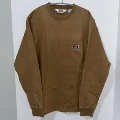 Tom様専用！BEN DAVIS ブラウン 長袖カットソー Sのサムネイル