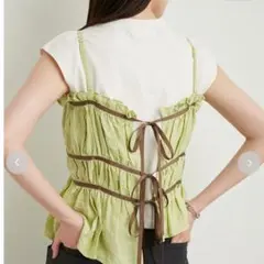 新品 リリーブラウン リボンキャミソールのサムネイル
