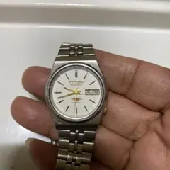 シチズンイーグル7オートマチック21石純正ベルト稼働中