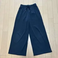 リブプルオンワイドパンツ　140cm