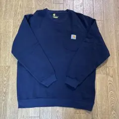 Carhartt スウェット ネイビー L デッドスストックモデルのサムネイル