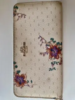 COACH 花柄 長財布