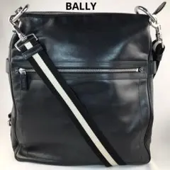 【極美品】BALLY バリー　ショルダーバッグ　メッセンジャーバッグ　ブラック