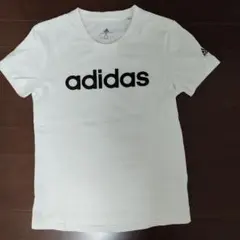アディダス　半袖Tシャツ　白　レディースLのサムネイル