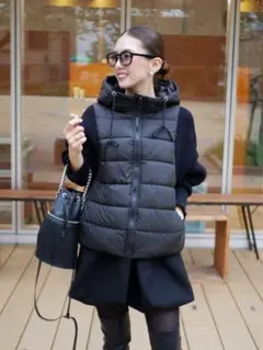 neige 新品 フリルフーディ　ティアードブルゾン　ジャケット　Fitmore