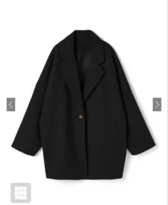 【新品未使用】GRL グレイル ルーズテーラードコート[ze585] ブラック