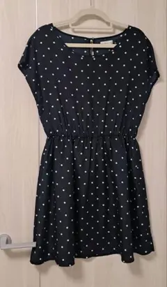 最終価格　earth music &ecology ドット ワンピースチュニック