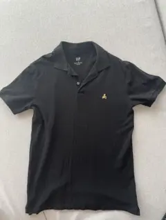 GAP STRETCH PIQUE POLO ブラック 黒 メンズXS