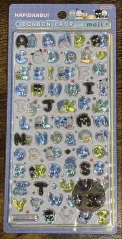 【正規品】 サンリオmoji(はぴだんぶい) ボンボンドロップシール