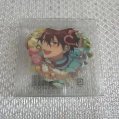 あんさんぶるスターズ あんスタ 守沢千秋 ホワイトデー ハート缶バッジ