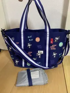 ROOTOTE ルートート 刺繍　スヌーピー　マザーズバッグ　マミールー