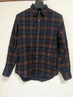 ネイビー チェック