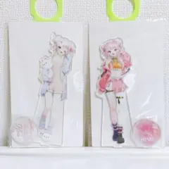 HIMEHINA　GiGO限定 ビッグアクリルスタンド 【田中ヒメ】 2種セット