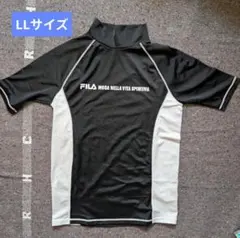 상태좋음 ☆ FILA 휠라 러쉬가드 반팔 하이넥 풀 수영 해수욕