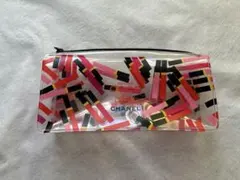 CHANEL シャネル リップスティック柄 ノベルティポーチ