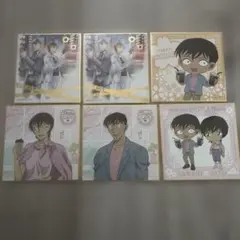 名探偵コナン 色紙アート 高木&佐藤刑事　6点 まとめ