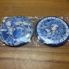 プリキュアＢＩＧホログラム缶バッジキャンデー　キミプリ　ウインク