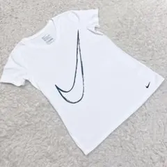 NIKE ナイキ Tシャツ　ドライフィット ホワイト Ｌ 半袖 トップス
