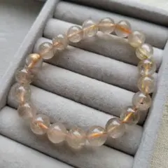 no.722　ゴールドルチルクォーツブレスレット