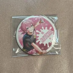 アンプタックカラーズ けちゃ BIG缶バッジ ぴあアリ