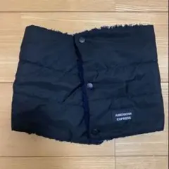 American Express 2Way リバーシブル ネイビー マフラー