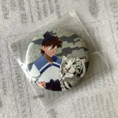 ✩.*˚ 東武動物公園限定 忍たま乱太郎 グリッター 缶バッジ 土井半助 ✩.*