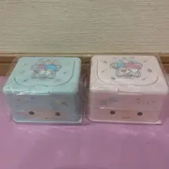 キキララ リトルツインスターズ ワンプッシュボックス　小物入れ