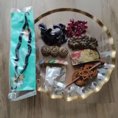 ヘアアクセサリー　9点まとめ売り