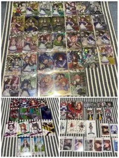 ウマ娘 ウエハースカード、シールなど72点
