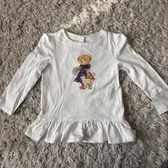 POLOベア　ラルフローレン　フレア　トップス　長袖