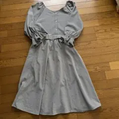 VIS セットアップ　ブラウス&スカート　ベルト付き