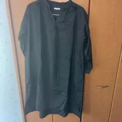 studio clip グレーシャツワンピース