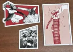 メンズノンノ　チェンソーマン　デンジ　レゼ　ステッカー　3種