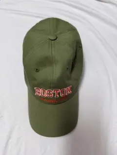 BOSTON オリーブグリーンキャップ