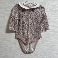 《GAP》花柄長袖ロンパース0~3ヶ月