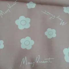MARY QUANT デイジー柄 生地 ピンク