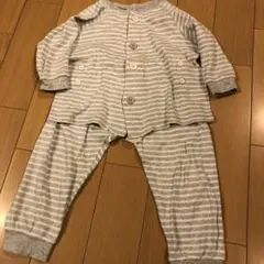 ストライプ柄 ベビーパジャマ 90〜100