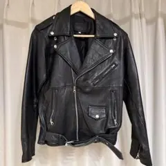 Rawtus ロータス ホースレザー馬革 ダブルライダースジャケット 黒 40 Rawtus ロータス ホースレザー馬革 ダブルライダースジャケット 黒 40