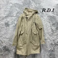R.D.I モッズコート 膝丈 フードつき