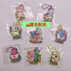 たべっ子どうぶつ ラバーチャーム 8種