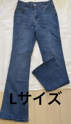 ファッションジーンズ　レディース　デニム　フレア　ジーンズ