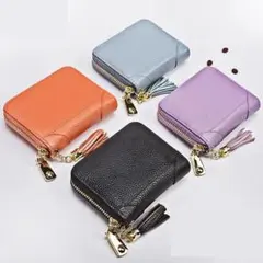 ★送料無料★　新品　レディース　革製　牛革　カードケース　ピンク