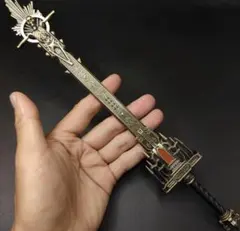 エルデンリング 黄金の墓標　メタルソード 剣 ミニチュア　金属製　30cmのサムネイル