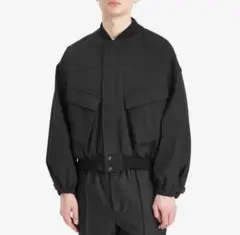 AURALEE LIGHTWOOL PADDED FLIGHT BLOUSONのサムネイル