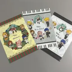 SEGA 初音ミク プライズキャンペーン クリアファイル3点セット
