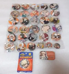 僕のヒーローアカデミア 爆豪勝己 缶バッジ 33点 まとめ売り